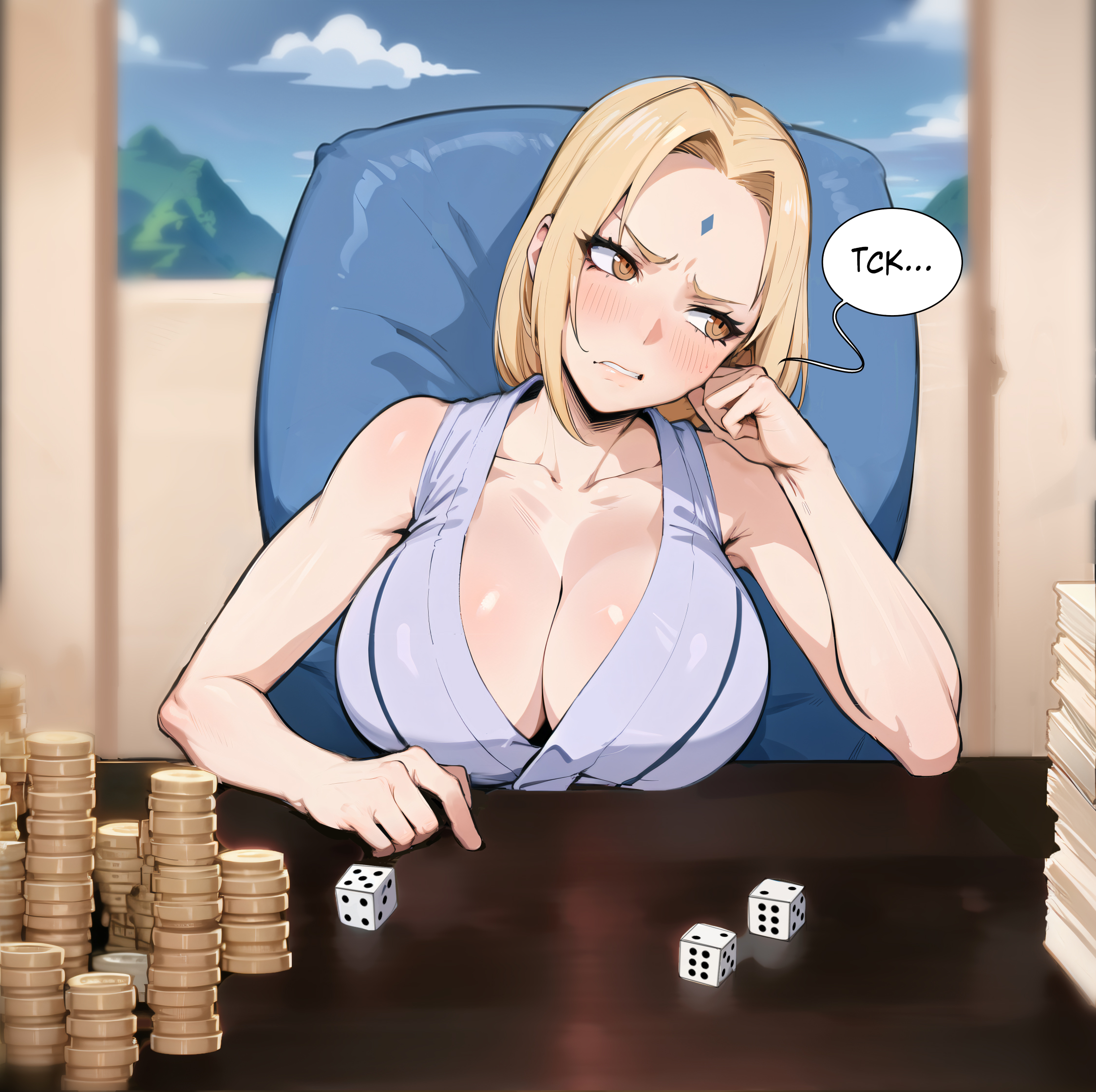 Читать онлайн хентай мангу Dice Game with Tsunade / Игра в кости с Цунаде  на русском! ХентайМуд!